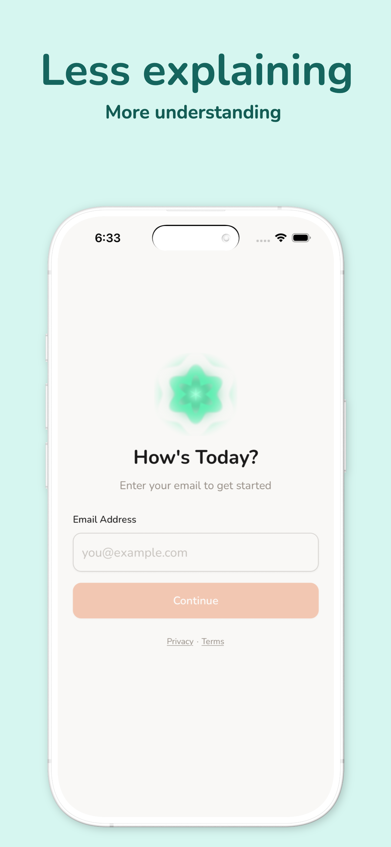 How's Today? - Settings screen